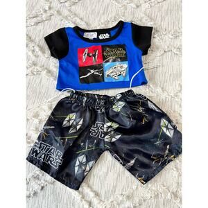Build A Bear Workshop 2-Piece Star Wars Force Awakens Pajama PJ Set Outfit